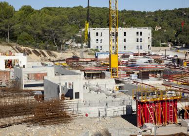Implantation bâtiment